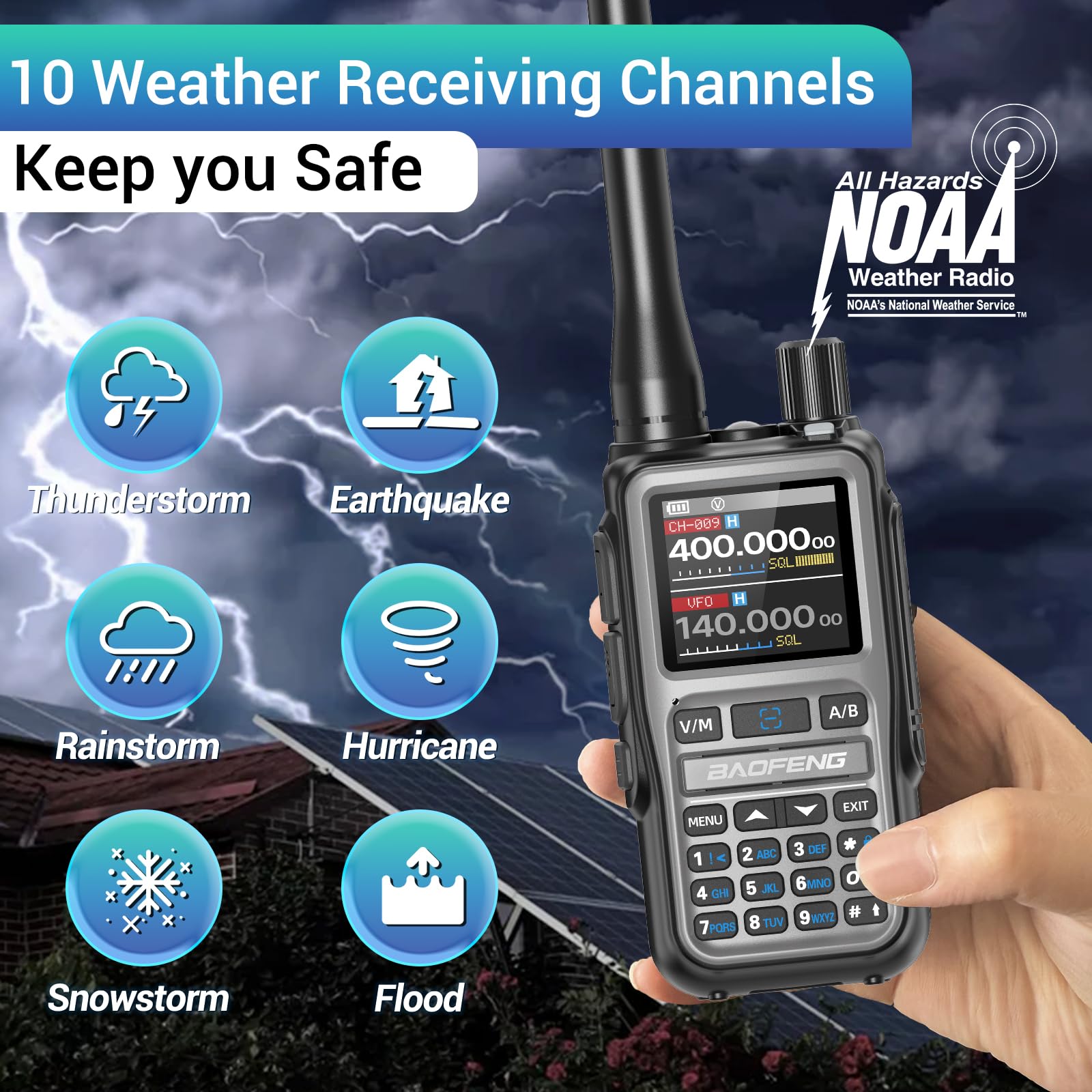 Baofeng UV-5R Mini two radios and accessories package