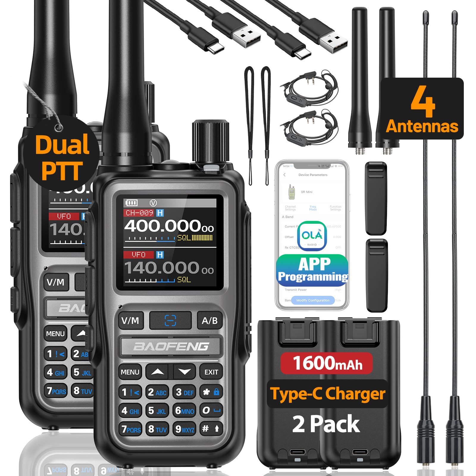 Baofeng UV-5R Mini ham radio handheld