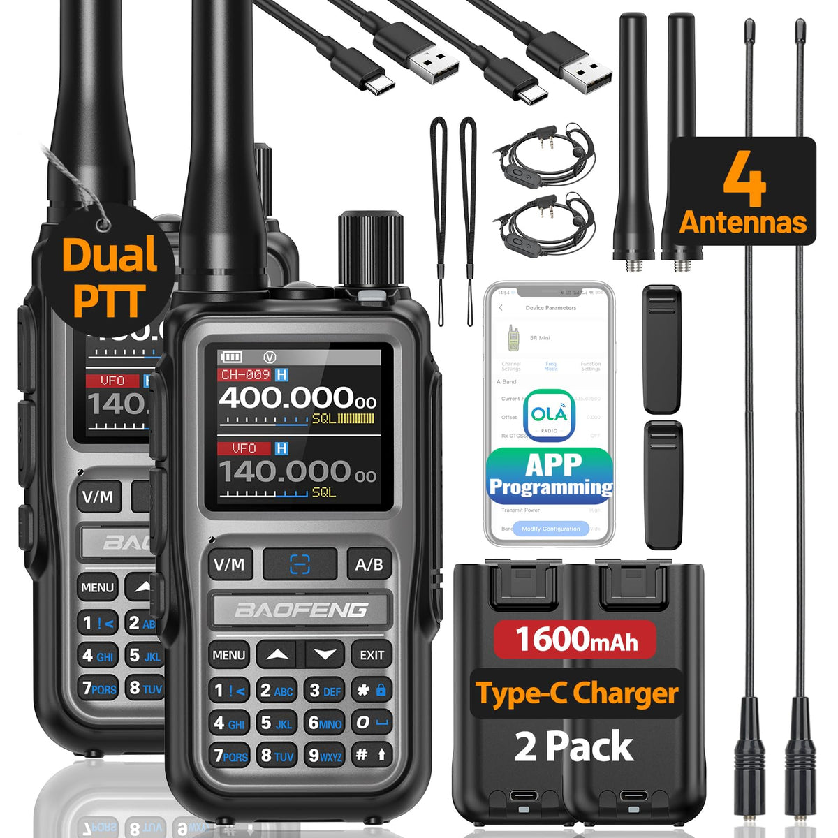 Baofeng UV-5R Mini ham radio handheld