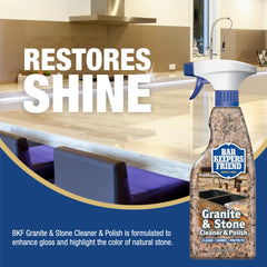 pH-balanced cleaner for granite quartz marble and more