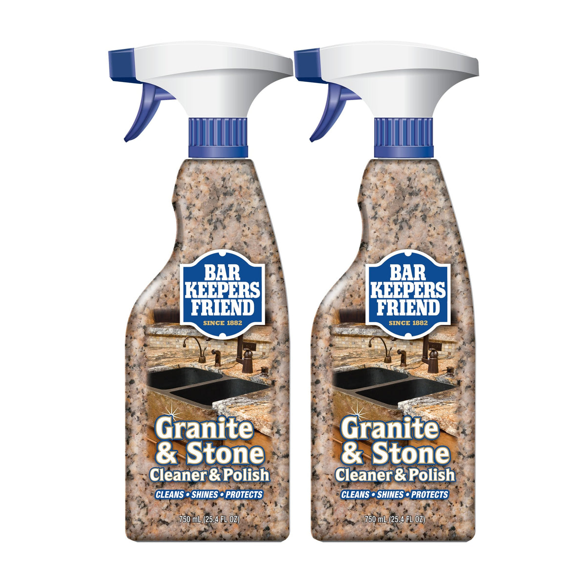 Bar Keepers Friend Stone & Granite Cleaner and Polish 25.4 Oz bottle