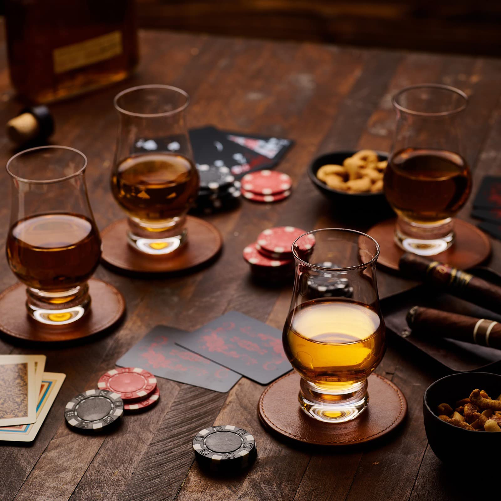 Rocks glass design for single malts and blends