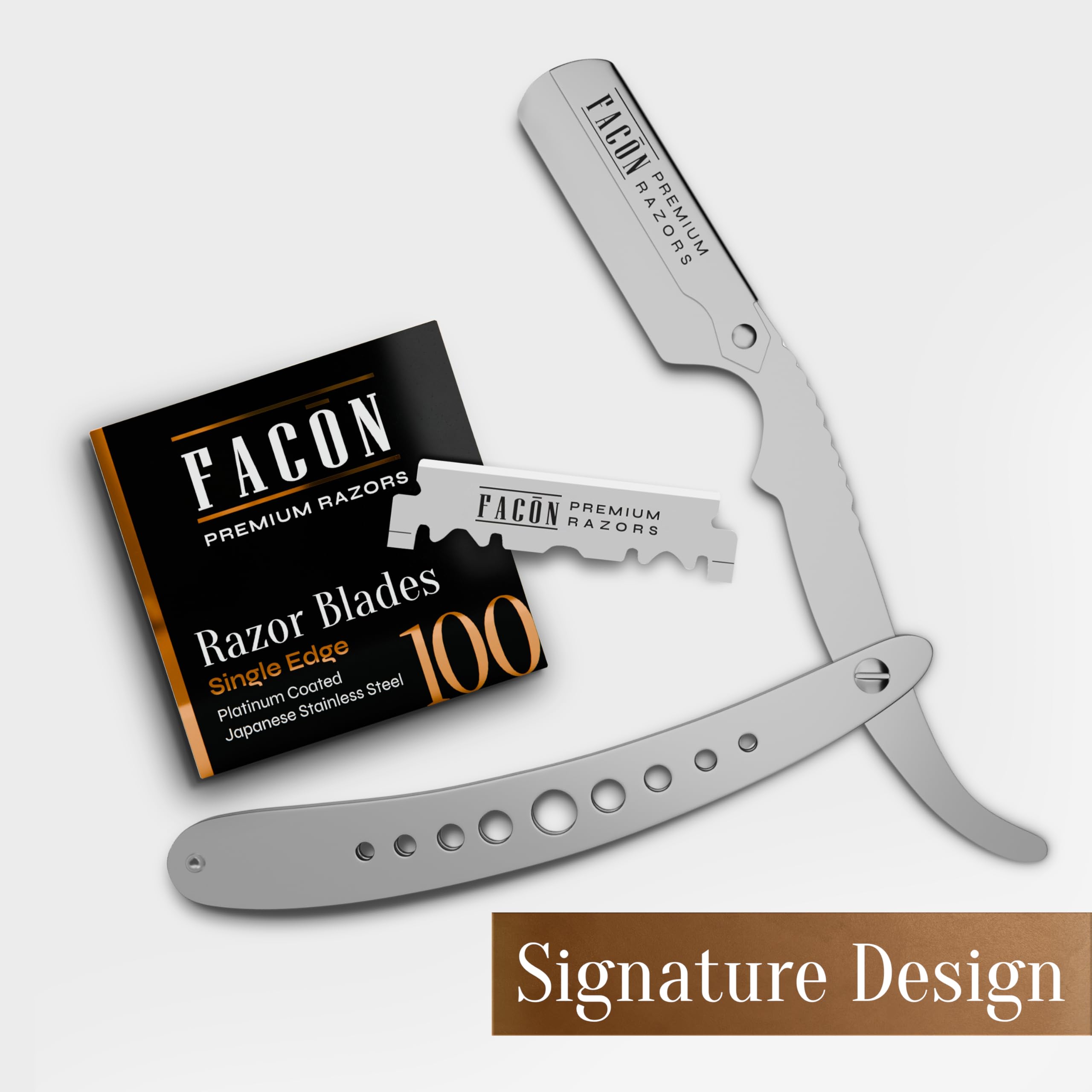 Barbero shaver straight razor Facón product line image