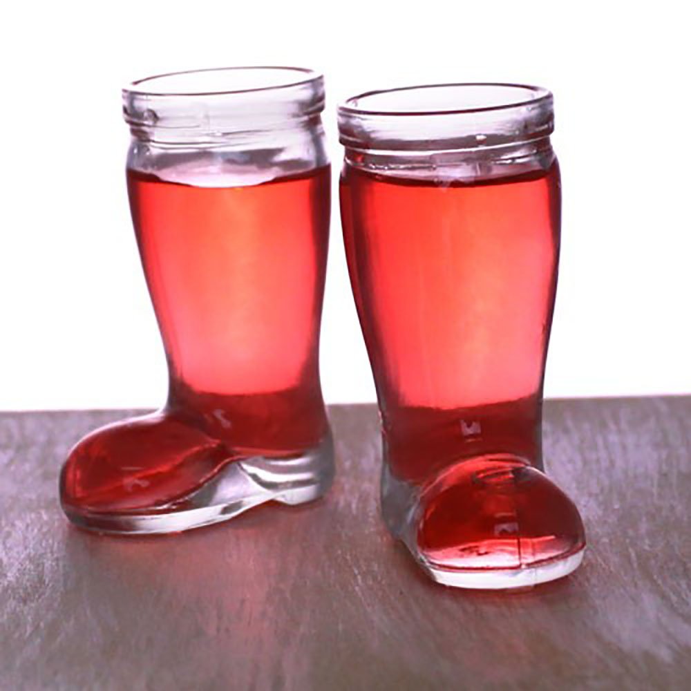 BARCONIC 1.5 oz mini boot shot glass height 3.07 in