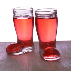 BARCONIC 1.5 oz mini boot shot glass height 3.07 in