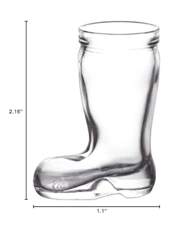 BARCONIC festive boot shot glass for parties