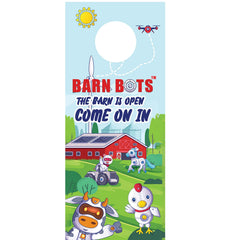 Barn Bots stickers included with Disney Mickey Mouse tote bags