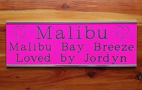Horse stall sign on barn door