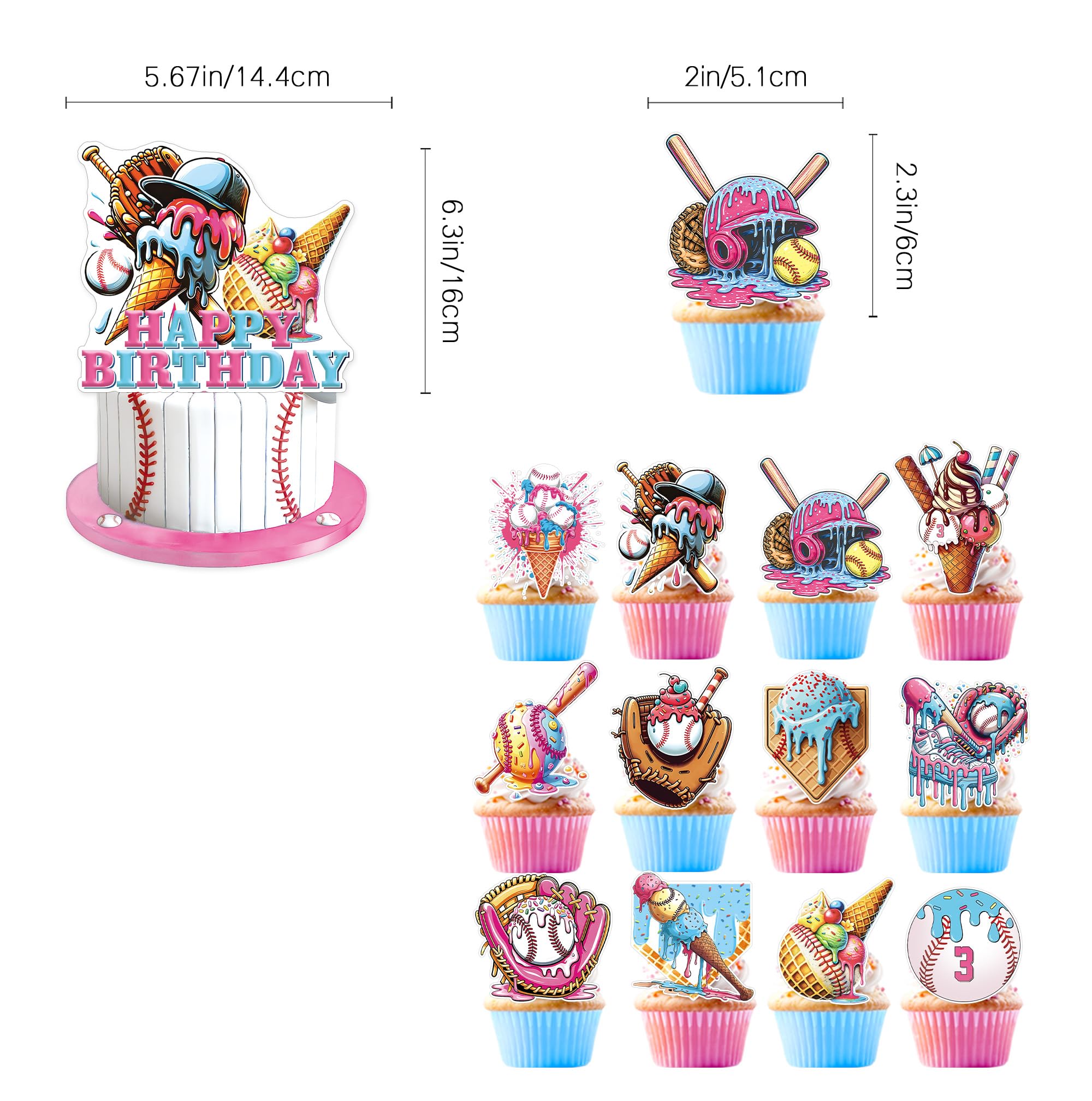 Baseball print balloon designs