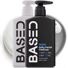 Purifying Face Wash bottle with Bamboo Charcoal and Willow Bark Extract
