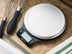 Tare function button on Basics Digital Kitchen Scale