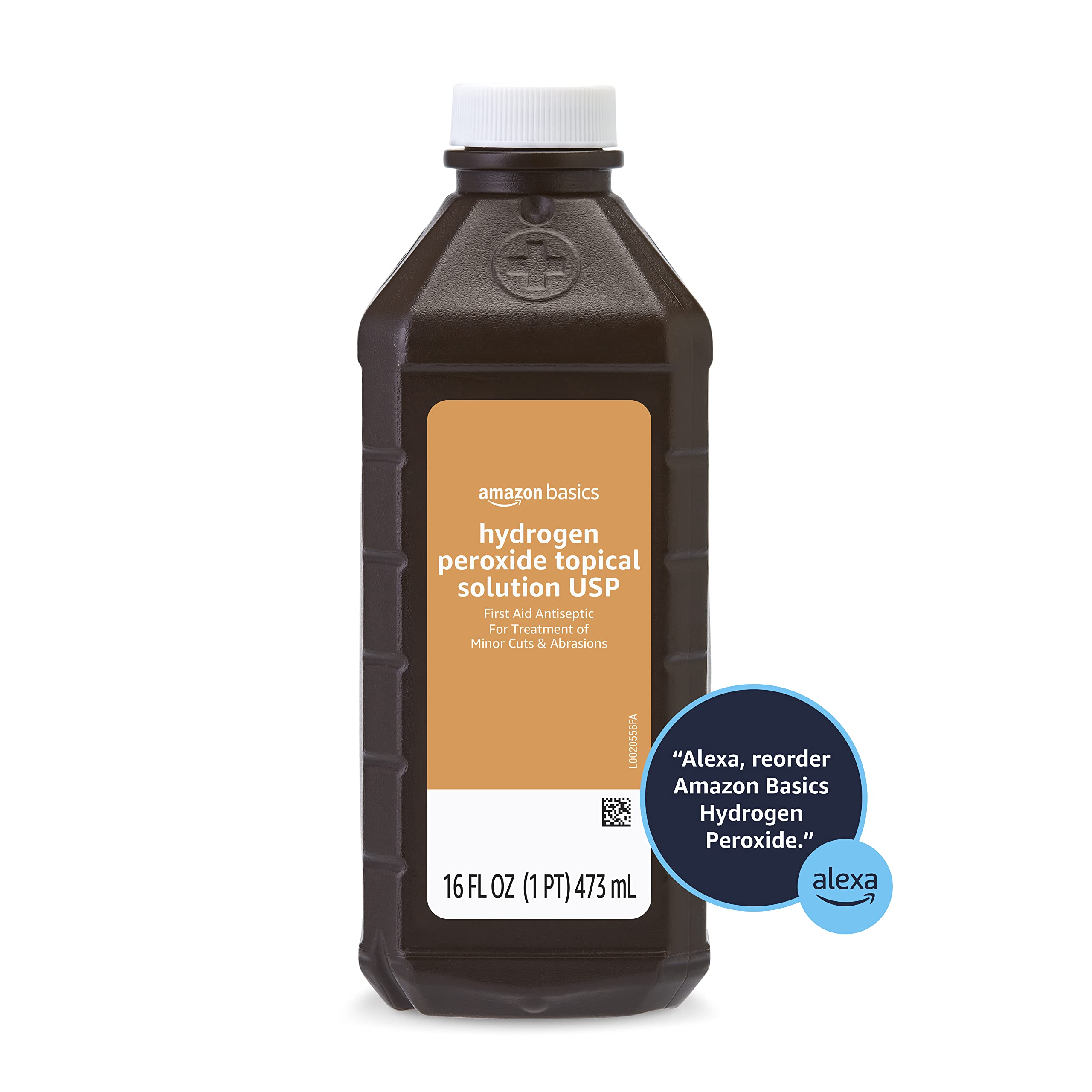 Packaging may vary from images shown for Basics hydrogen peroxide