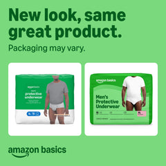 Basics Maximum Absorbency Incontinence Underwear for Men side view