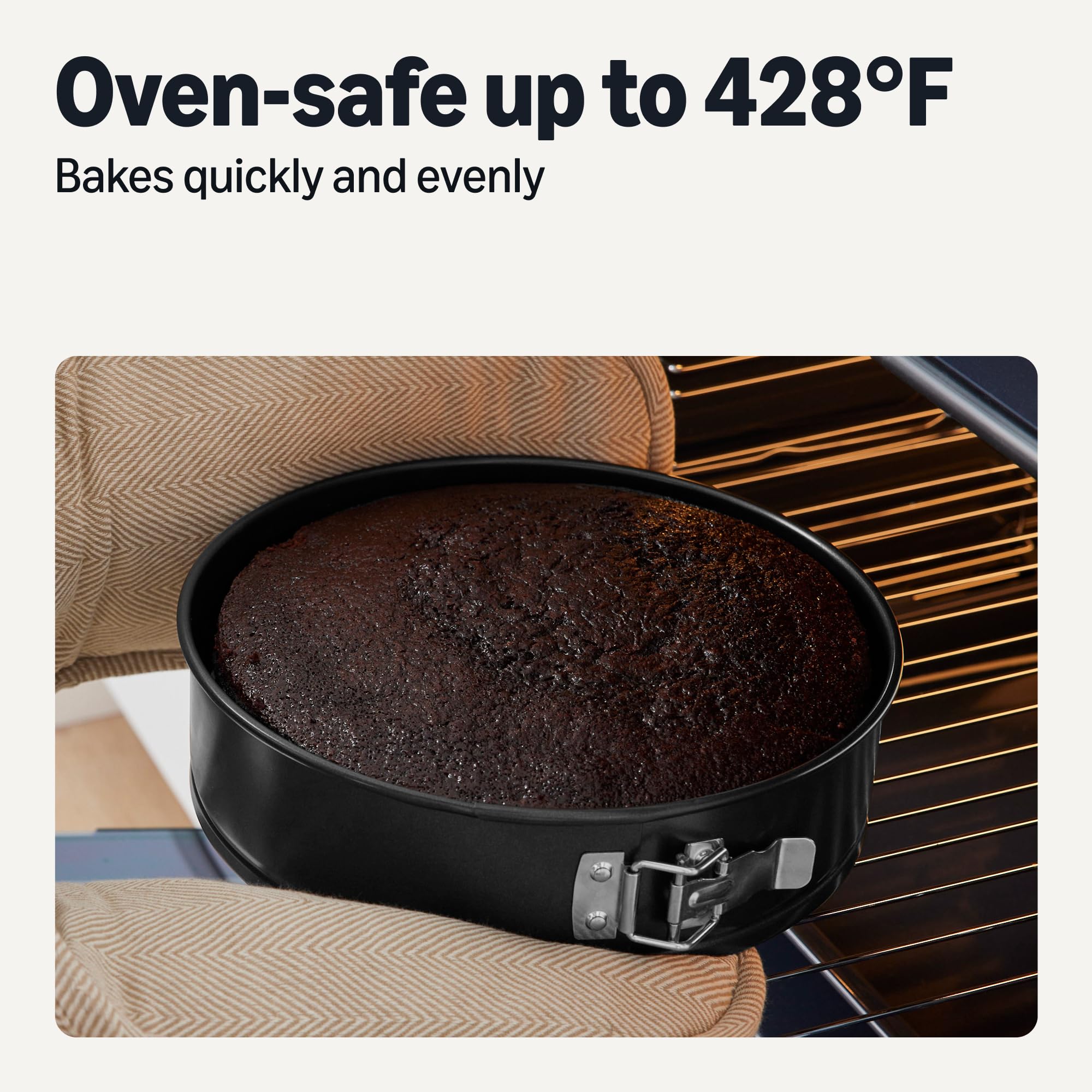 Basics pie pan springform 10 inch bakeware