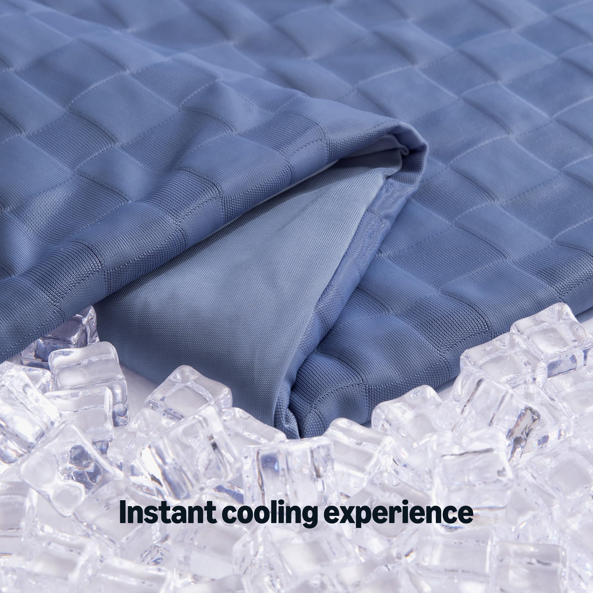 90x90 queen blue Basics Cooling Comforter for hot sleepers