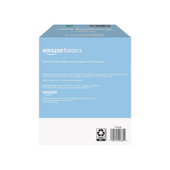 Basics trash bags clean fresh scent packaging side view