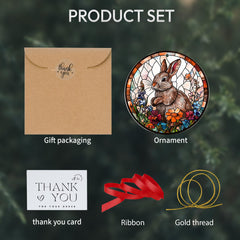 Lightweight hanging string included for easy display on trees