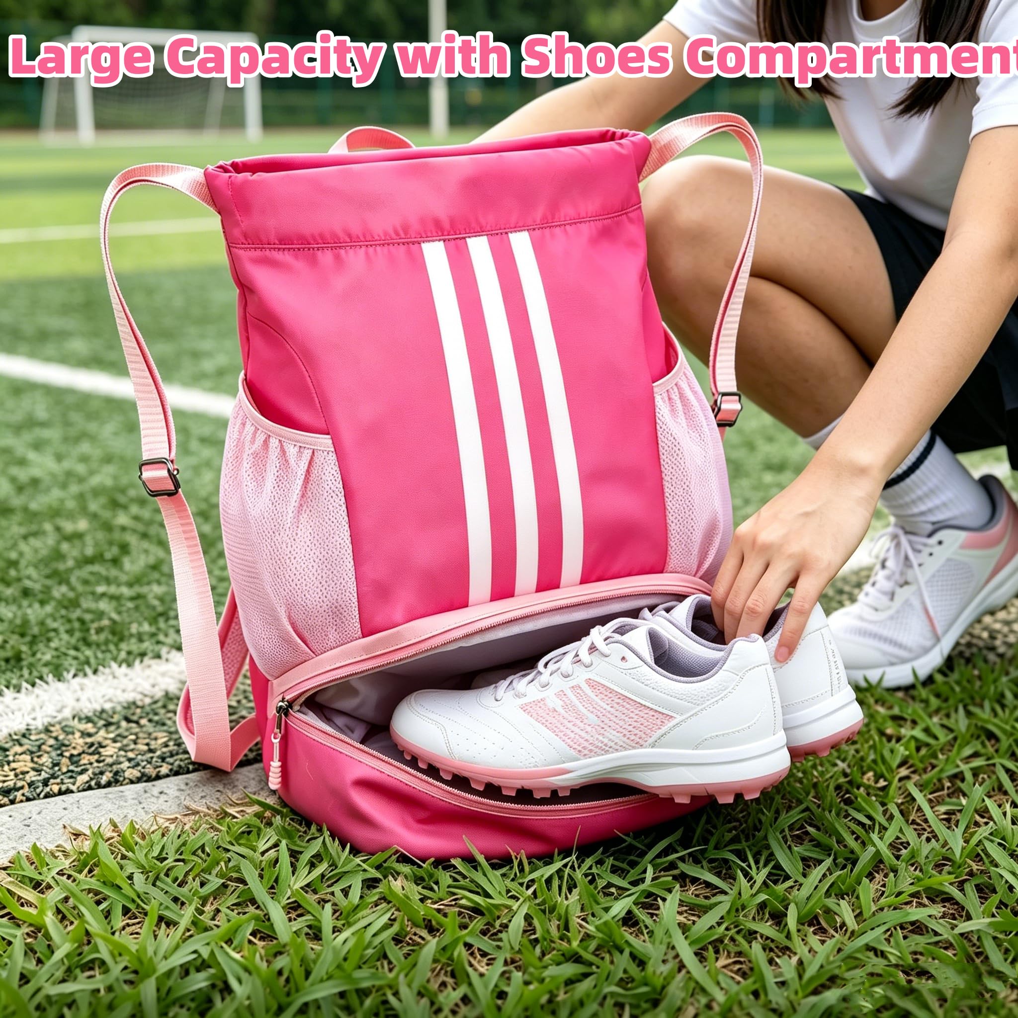 Basketball and soccer bag combined Champhox youth bag
