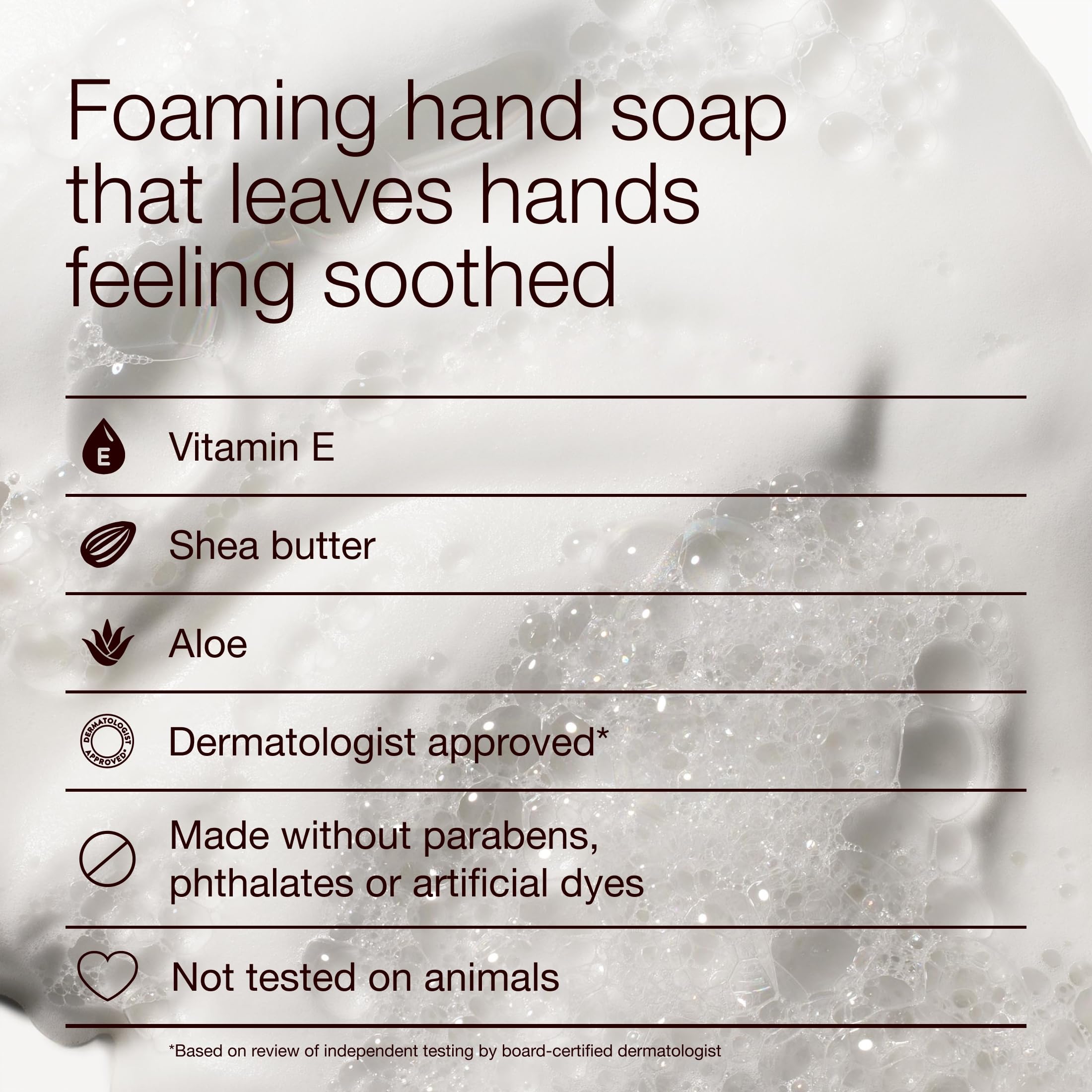 Dermatologist approved vegan hand soap by Bath & Body Works