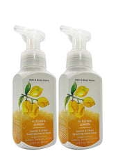 Bath and Body Works Kitchen Lemon Gentle Foaming Hand Soap 2 pack bottle