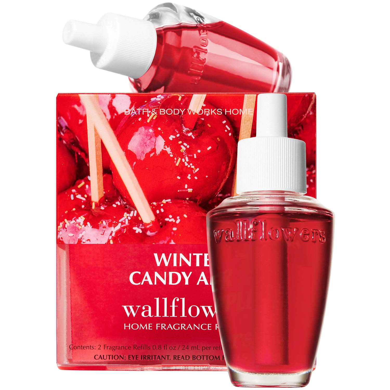 Bath and Body Works Winter Candy Apple Wallflowers refills 2-pack