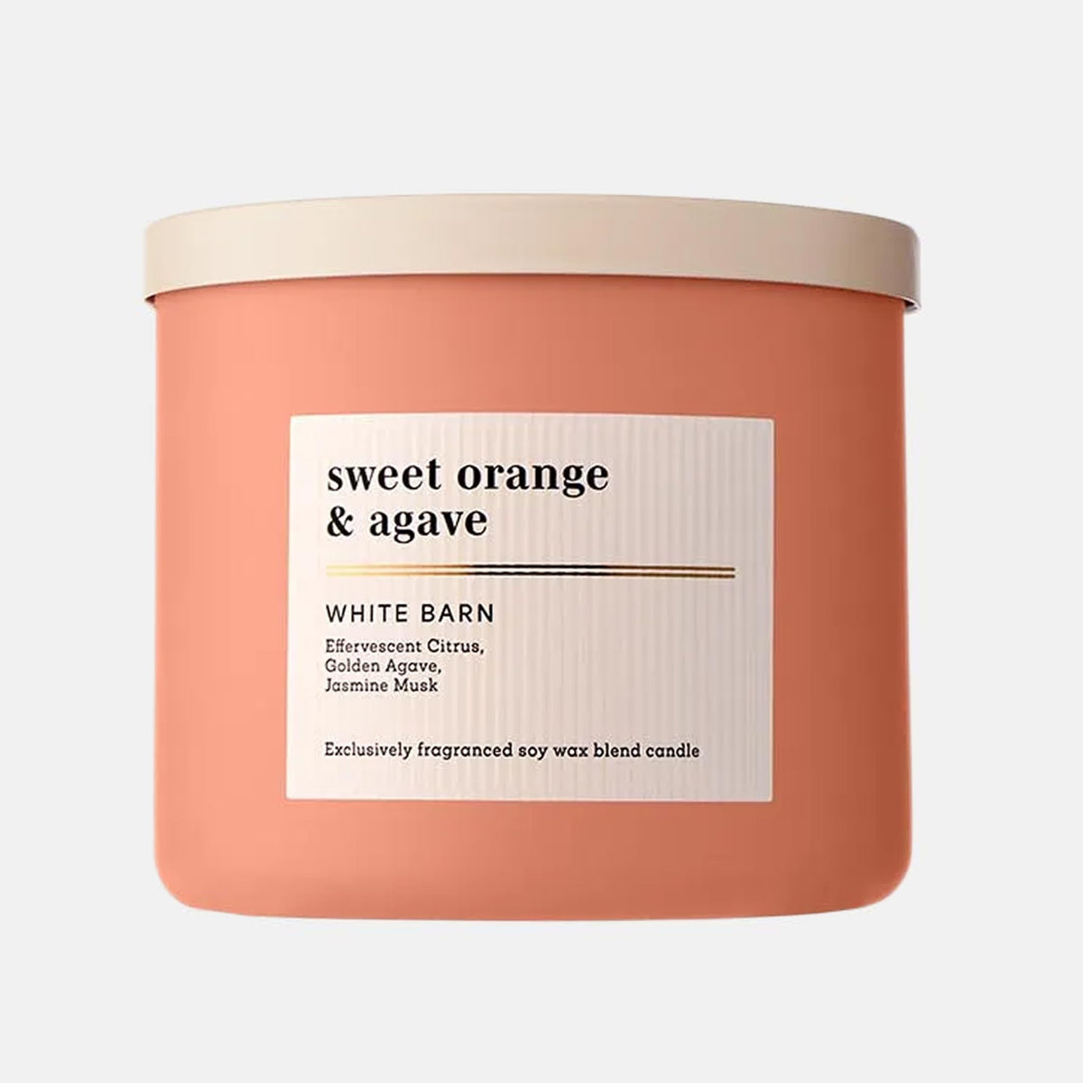 Bath & Body Works 3-Wick Candle Sweet Orange & Agave Citrus 14.5 oz jar