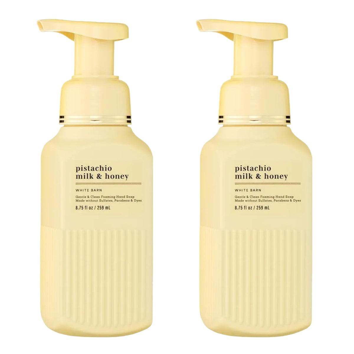 Bath & Body Works Gentle Clean Hand Soap Pistachio Milk & Honey bottle