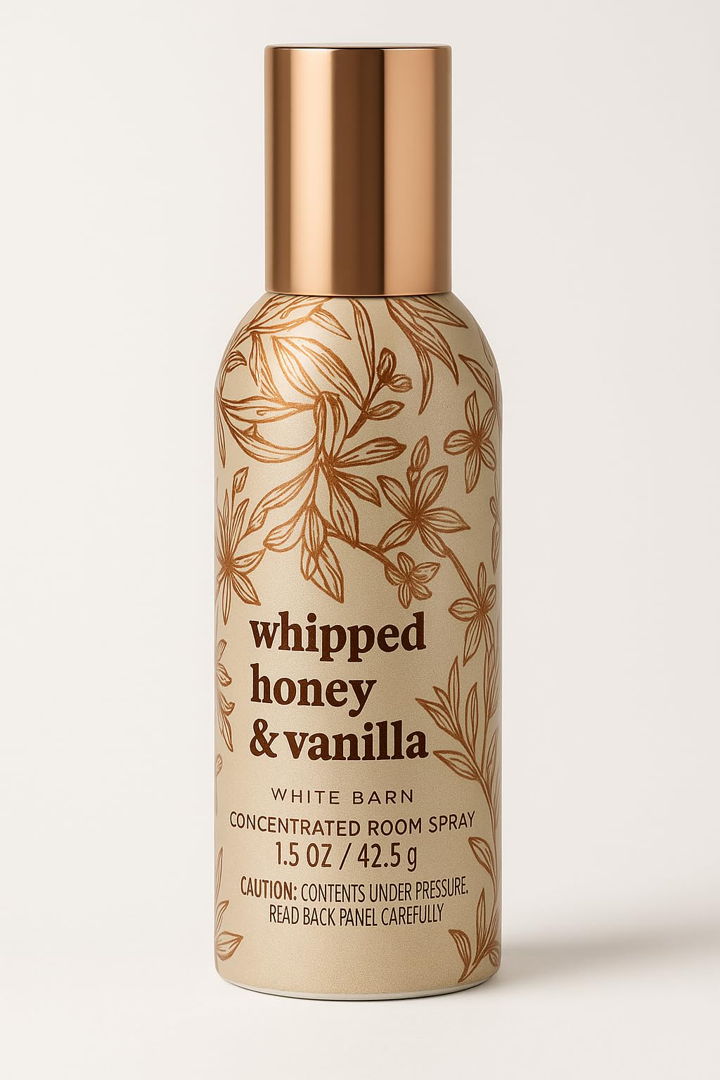 Bath & Body Works Whipped Honey & Vanilla concentrated room spray bottle