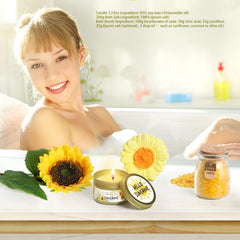 bath salt 200g included in set
