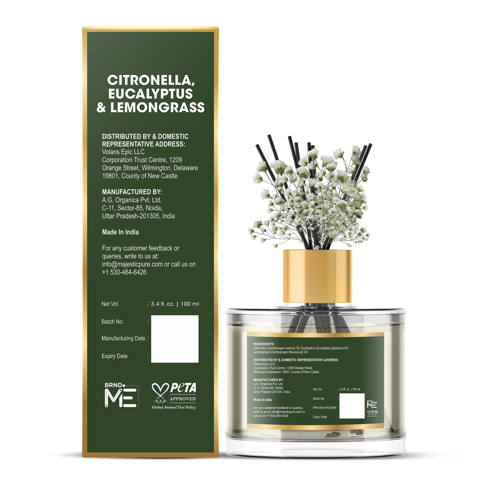 Versatile diffuser for homes offices and wellness spaces