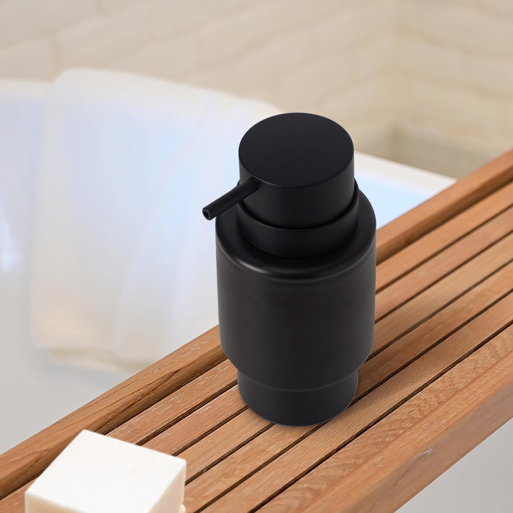 Bathroom kitchen soap dispenser 12oz ceramic