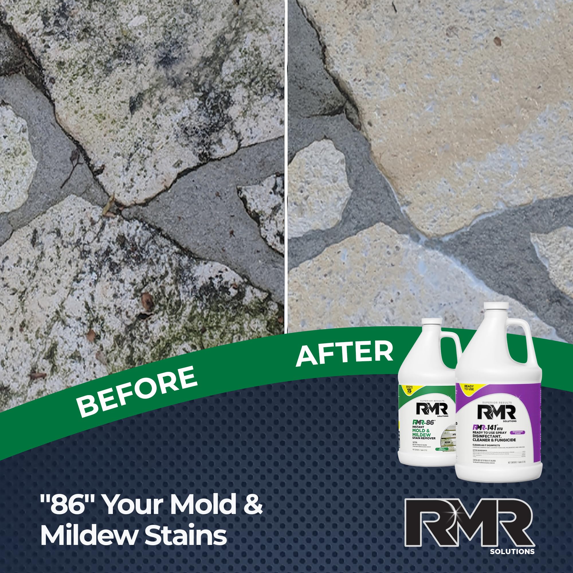 Shower walls tile grout mold stain remover spray