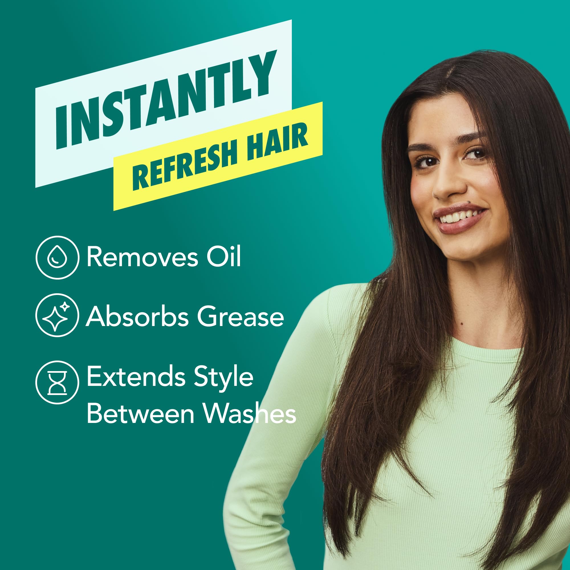 3.81oz Batiste Dark Dry Shampoo bottle close up