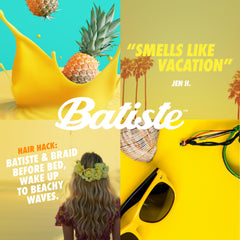 Batiste Dry Shampoo 3-pack Tropical Fragrance 3.81 oz