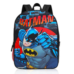 Backpack features padded adjustable shoulder straps and zip closure