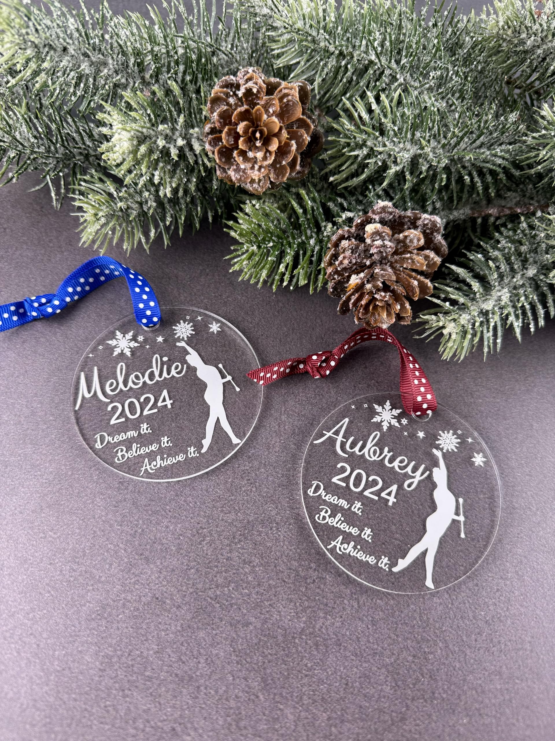 Christmas Baton Ornament personalized gift