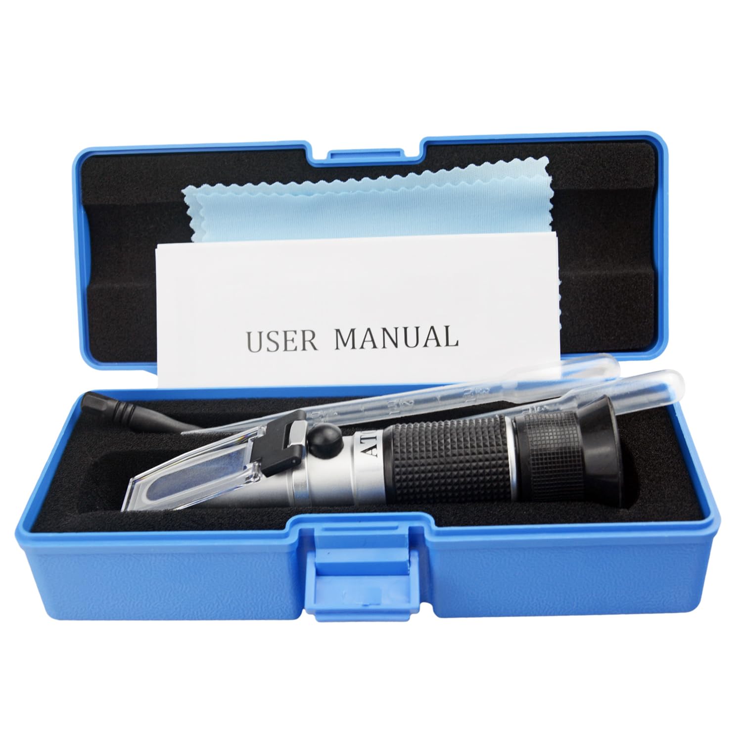baume scale 38-43 on refractometer with baume readings
