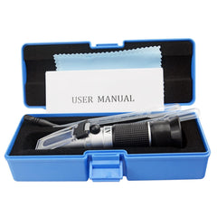 baume scale 38-43 on refractometer with baume readings