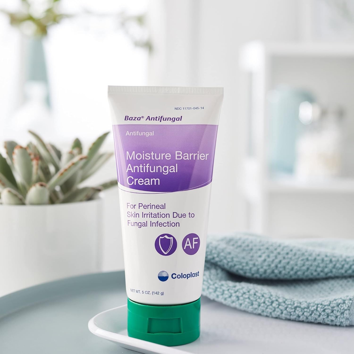 Coloplast Baza Antifungal Moisture Barrier Cream label 2percent