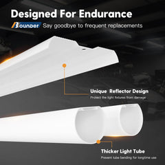 BBOUNDER 6500K daylight LED shop light