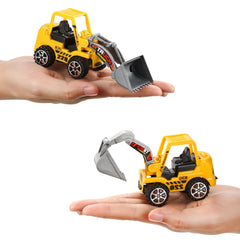 BBTO excavator decors for birthday cake toppers