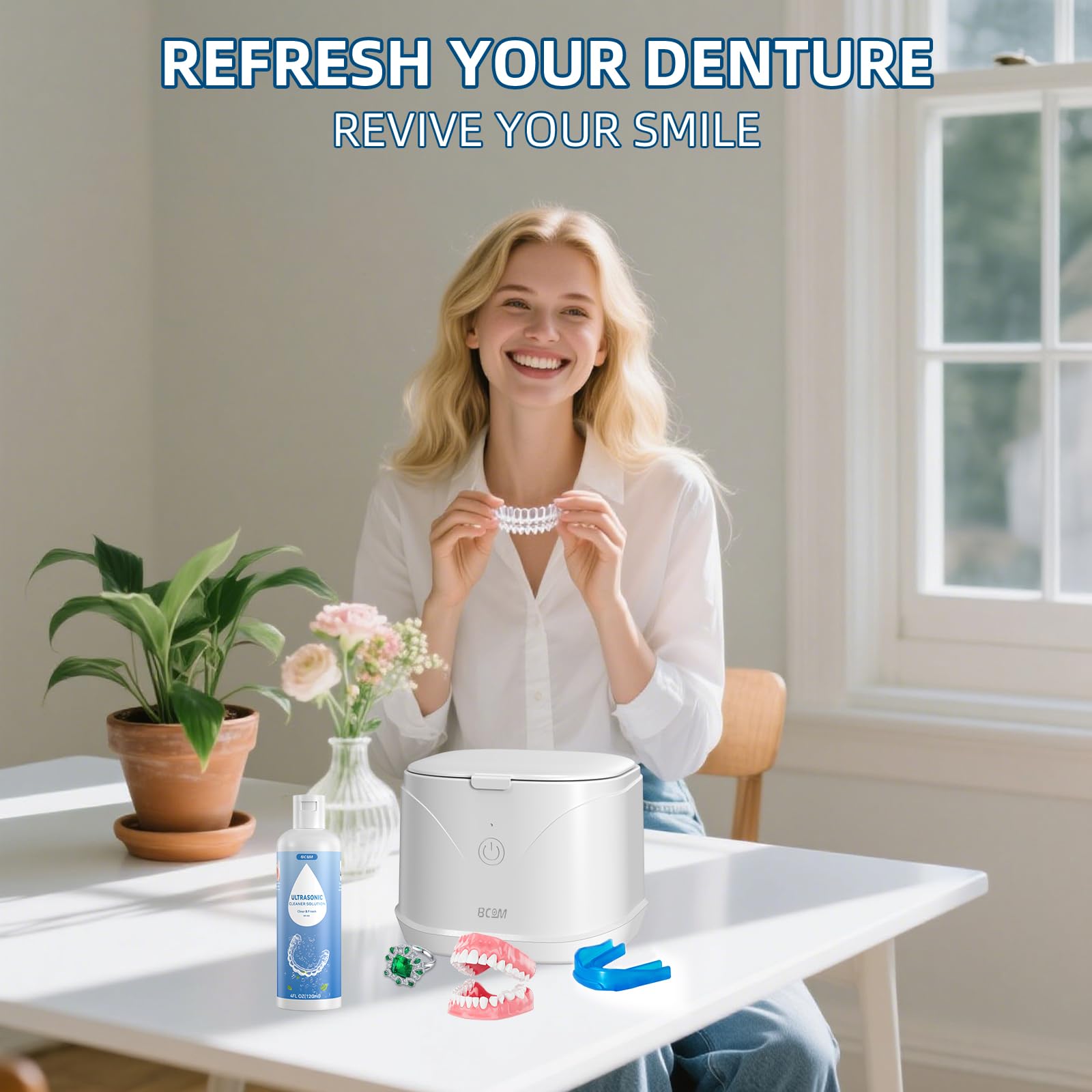 Cleaning liquid for jewelry and retainers 4 oz