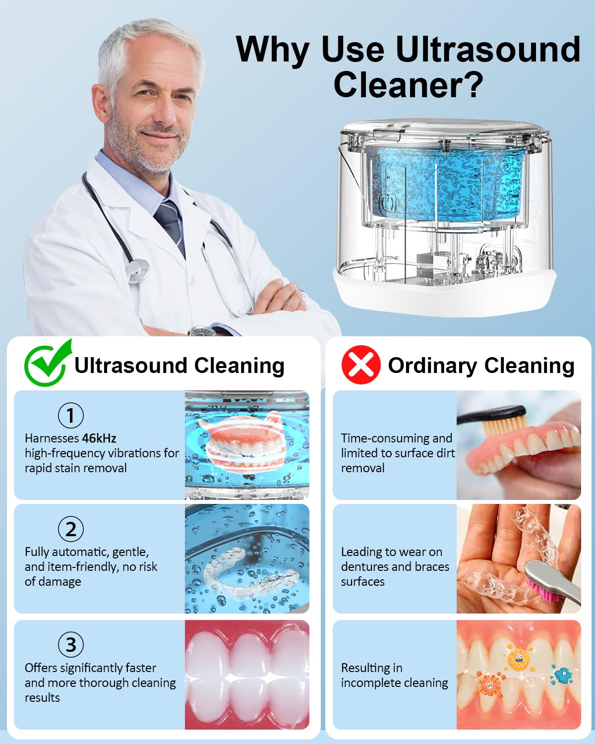 Just add water and one-touch start