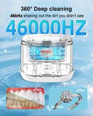 Compact 220ml capacity cleaner for multiple items
