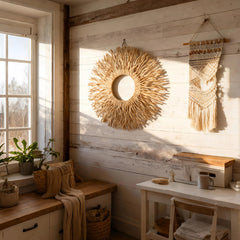 27in sunburst wall art by BDJBXK for living room