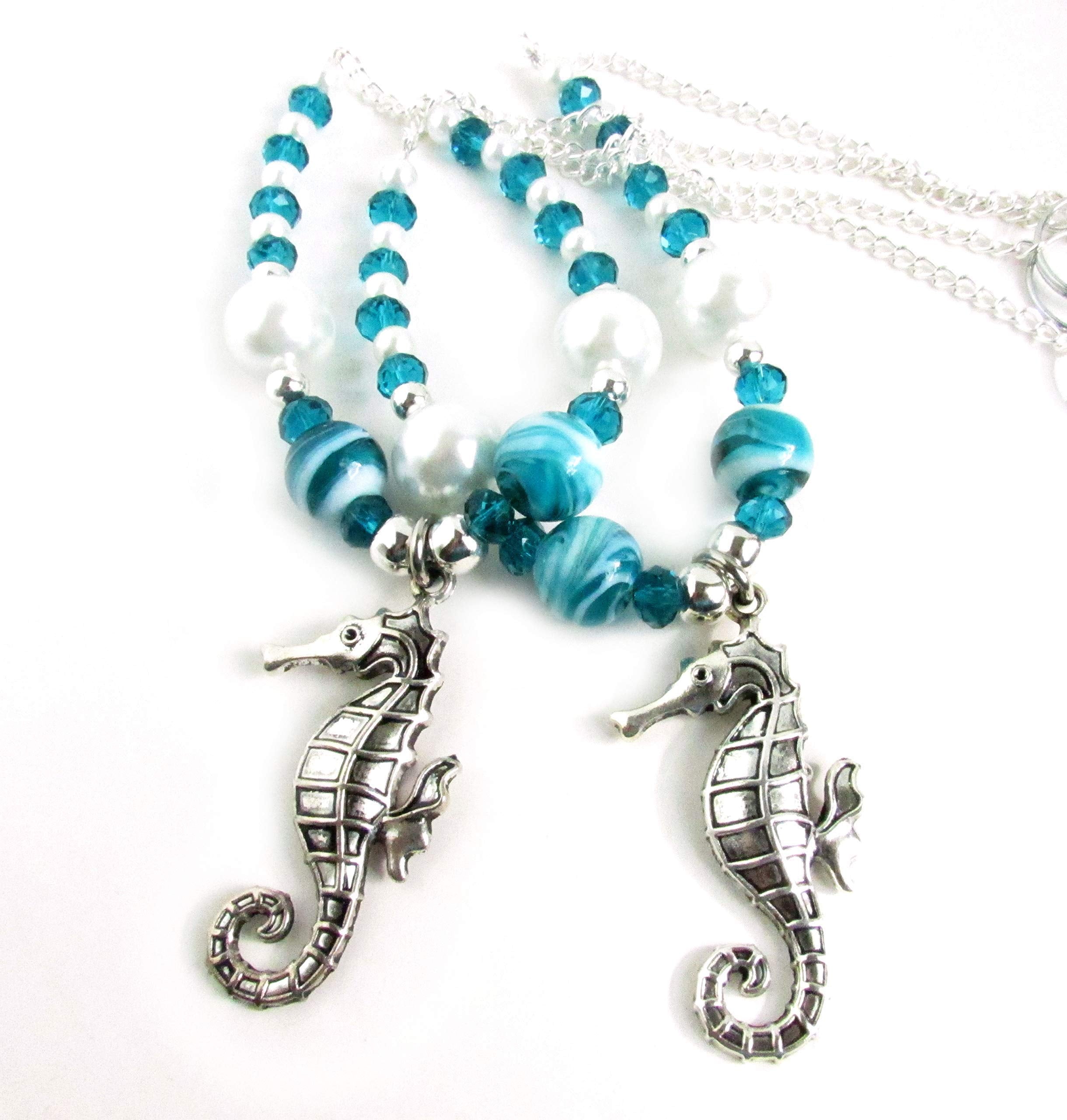 Beach home decor seahorse ornament for curtains