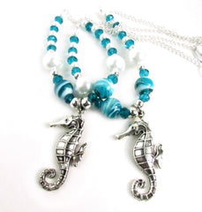 Beach home decor seahorse ornament for curtains