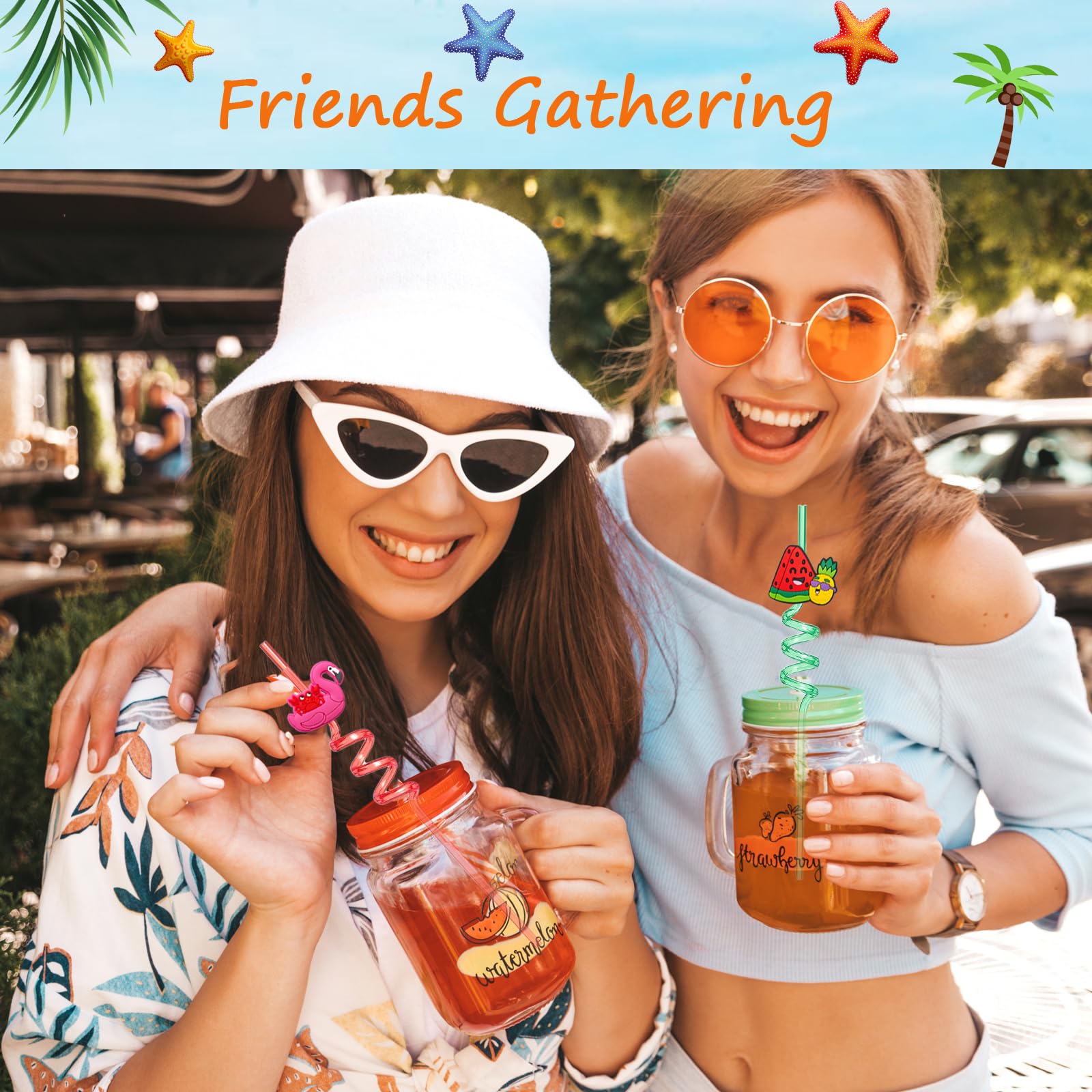 Beach party supplies tropical vibe