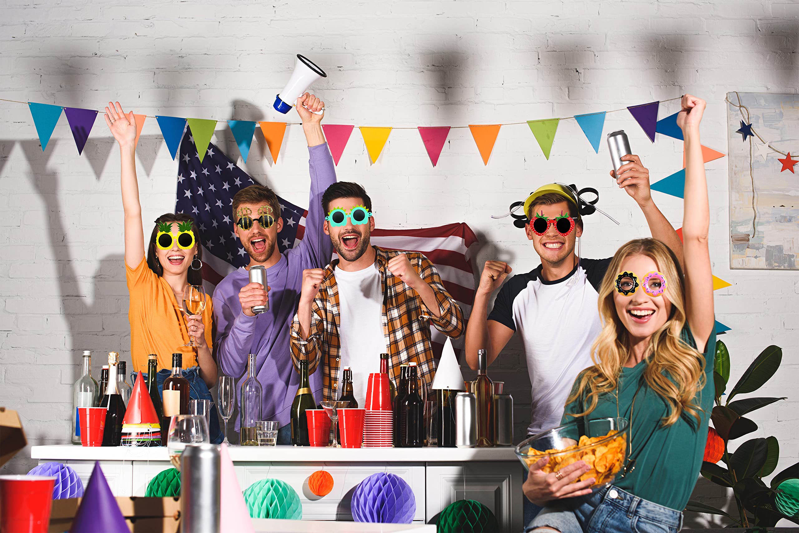 Lightweight thick plastic durable sunglasses