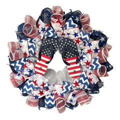 Beach Wreath luxury handmade patriotic flip flop wreath with patriotic beach decor